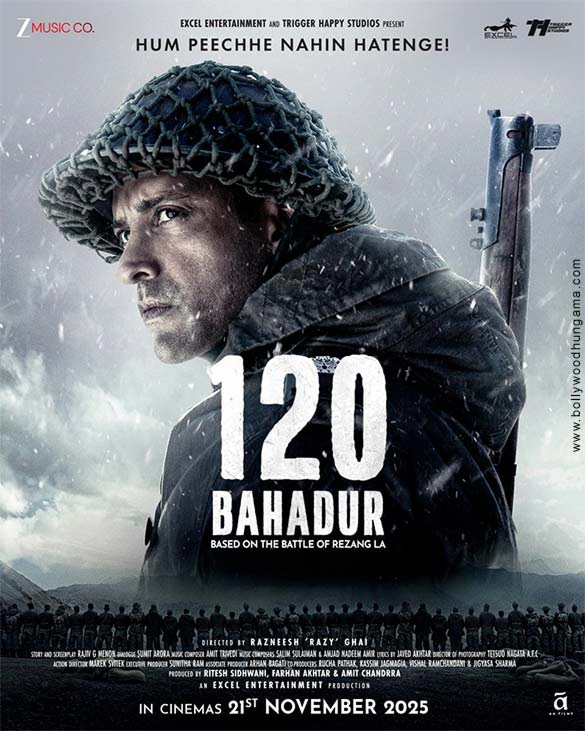120 Bahadur - placement poster